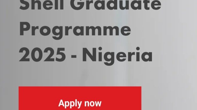 Shell Nigeria Recruitment