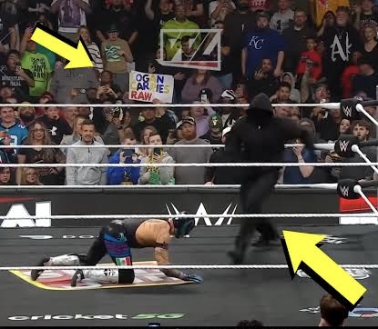 Masked man in WWE