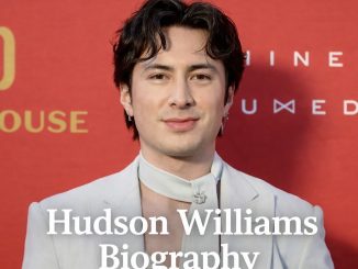 Hudson Williams Biography