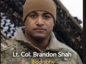 Lt. Col. Brandon Shah Biography