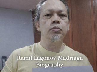 Ramil Lagonoy Madriaga Biography