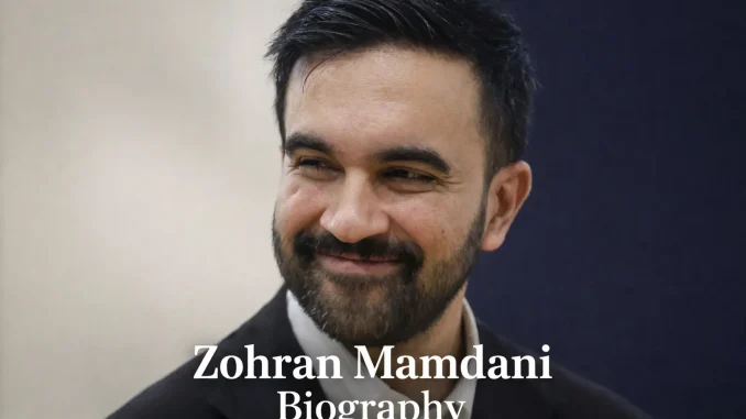Zohran Mamdani Biography